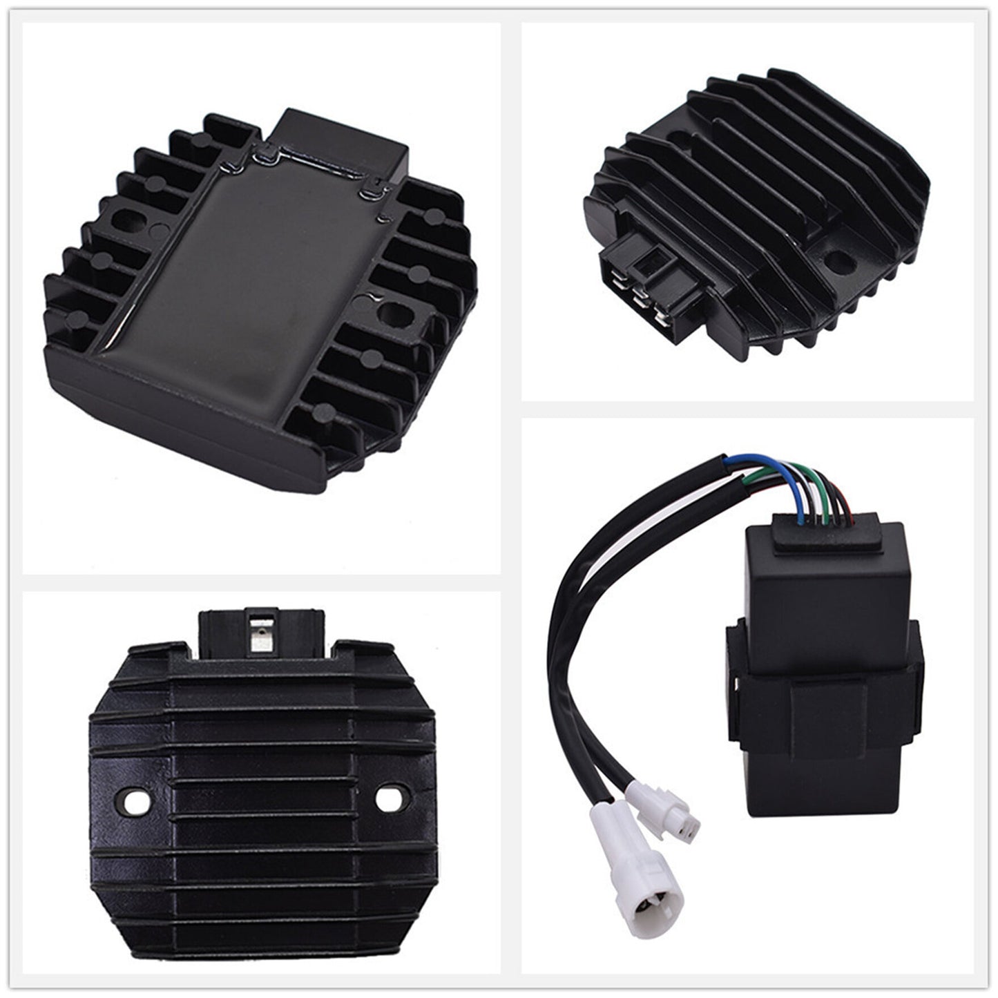ALL-CARB CDI Box Voltage Regulator Rectifier Replacement for Kawasaki Bayou 300 KLF300B 1988-1991 21119-1302