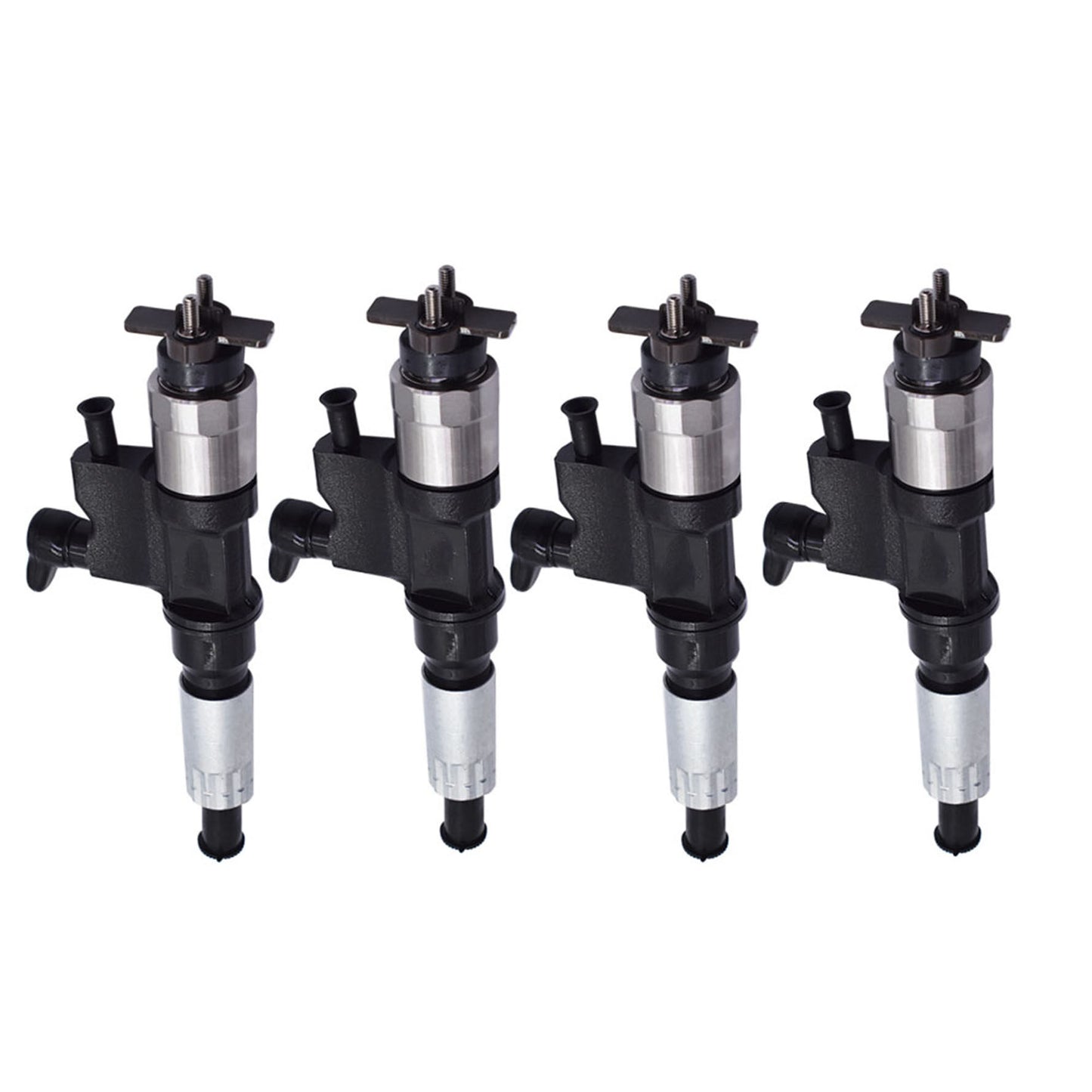 ALL-CARB 4PCS 4HK1 Diesel Fuel Injectors Replacement for Isuzu NPR 5.2L 2001-2007 4HK1 095000-5471