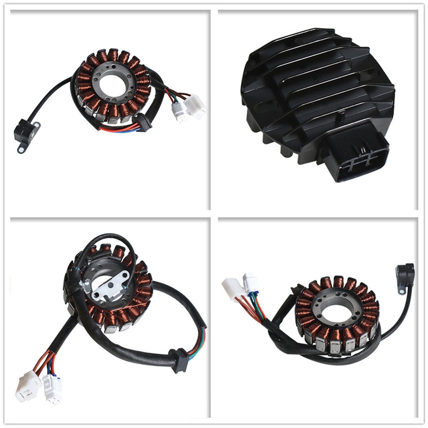 ALL-CARB Stator and Regulator Rectifier Replacement for Suzuki LT-Z400 LTZ400 Quadsport Z400 2003-2008