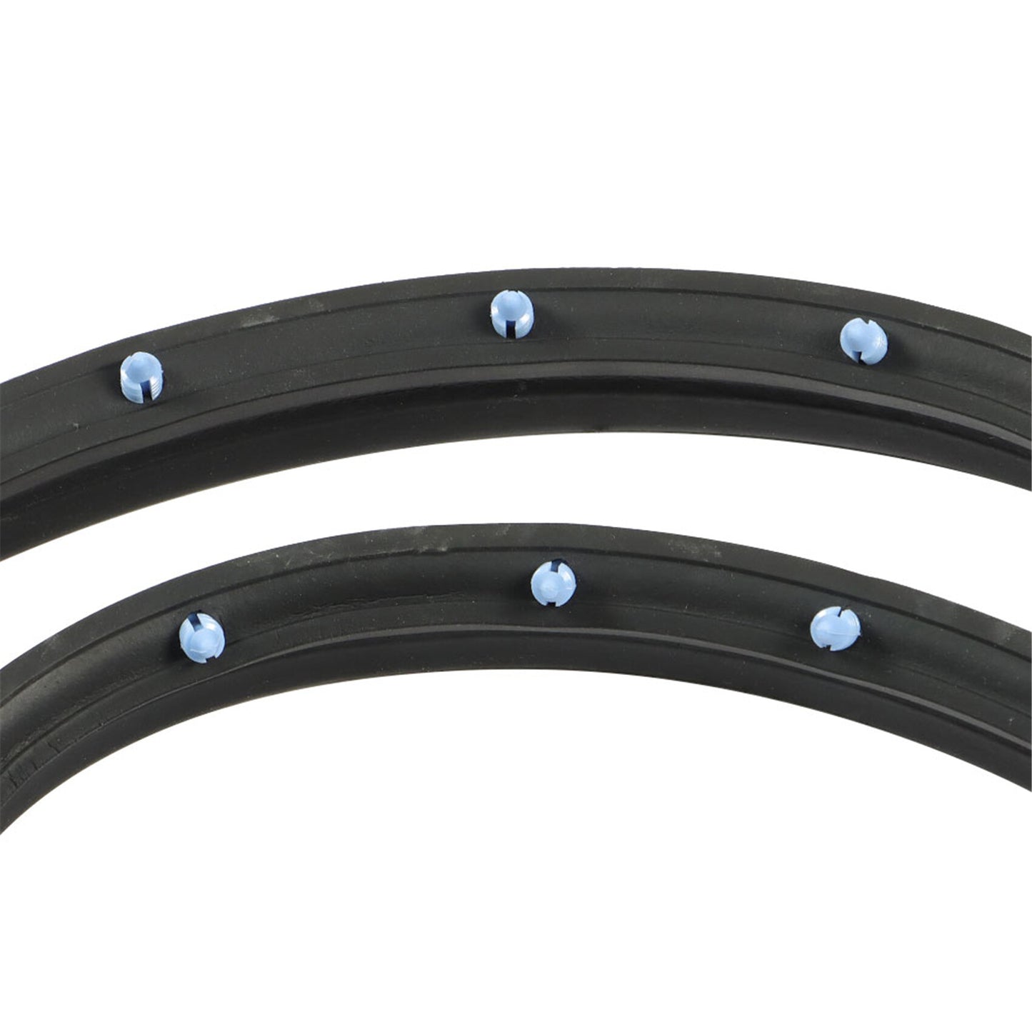 ALL-CARB Weather Strip Seal Full Weatherstrip Kit Black Set Replacement for Corvette C4 Coupe 1990-1996