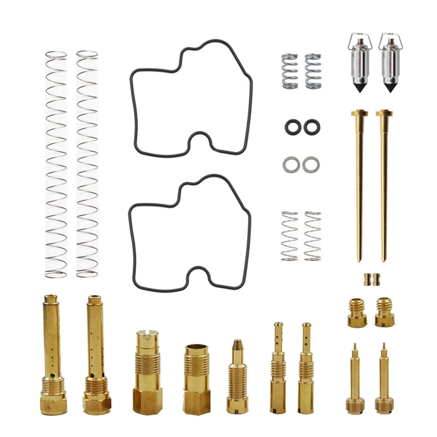 2 x Carb Carburetor Rebuild Repair Kits Fit for Kawasaki KVF750 Brute Force 2005 2006 2007