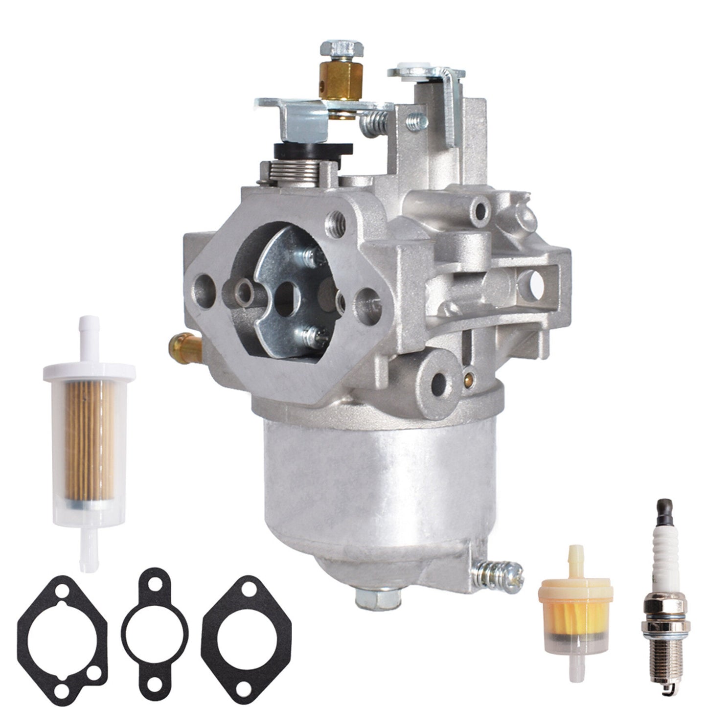 Carburetor Accessories Carb Replacement for Kawasaki Mule 500 520 550 KAF300A KAF300B KAF300C KAF300D KAF300 15003-2178, 15003-2589, 11009-2939, 11060-2334
