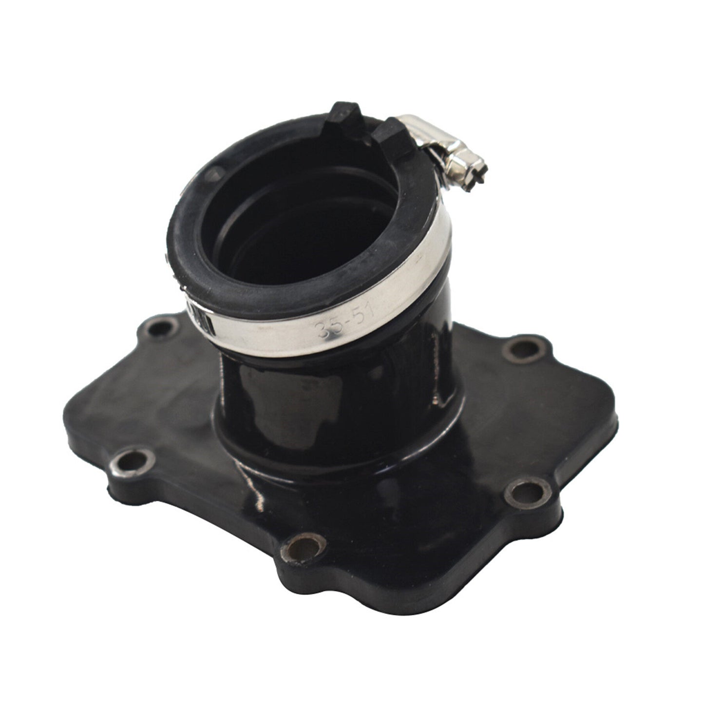 Carburetor Flange Carb Socket Intake Boot Replacement for Ski-Doo 550F 420867300