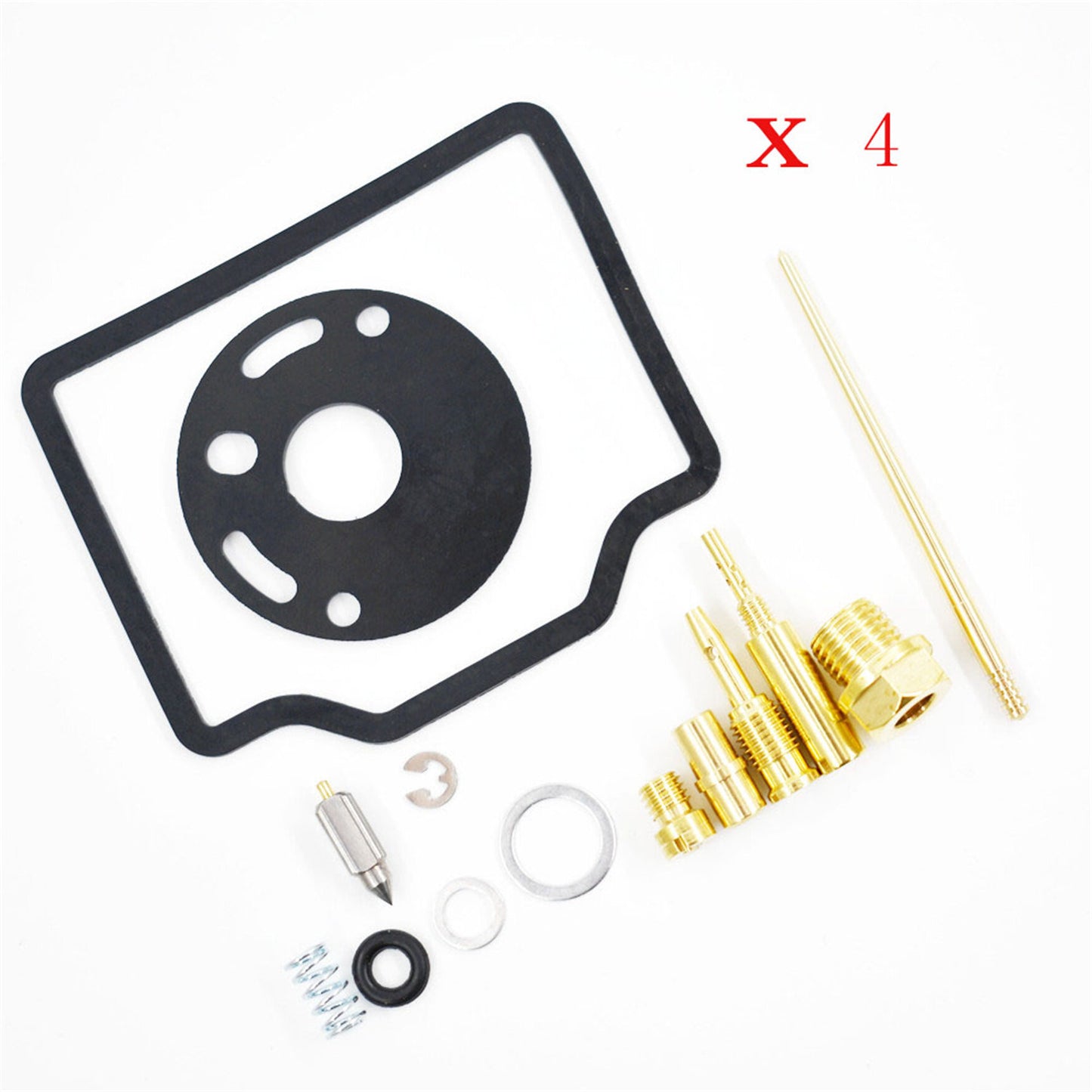 4X Carburetor Carb Rebuild Kit Repair Gasket Jet Fit for Honda CB750 CB 750 K1-K6