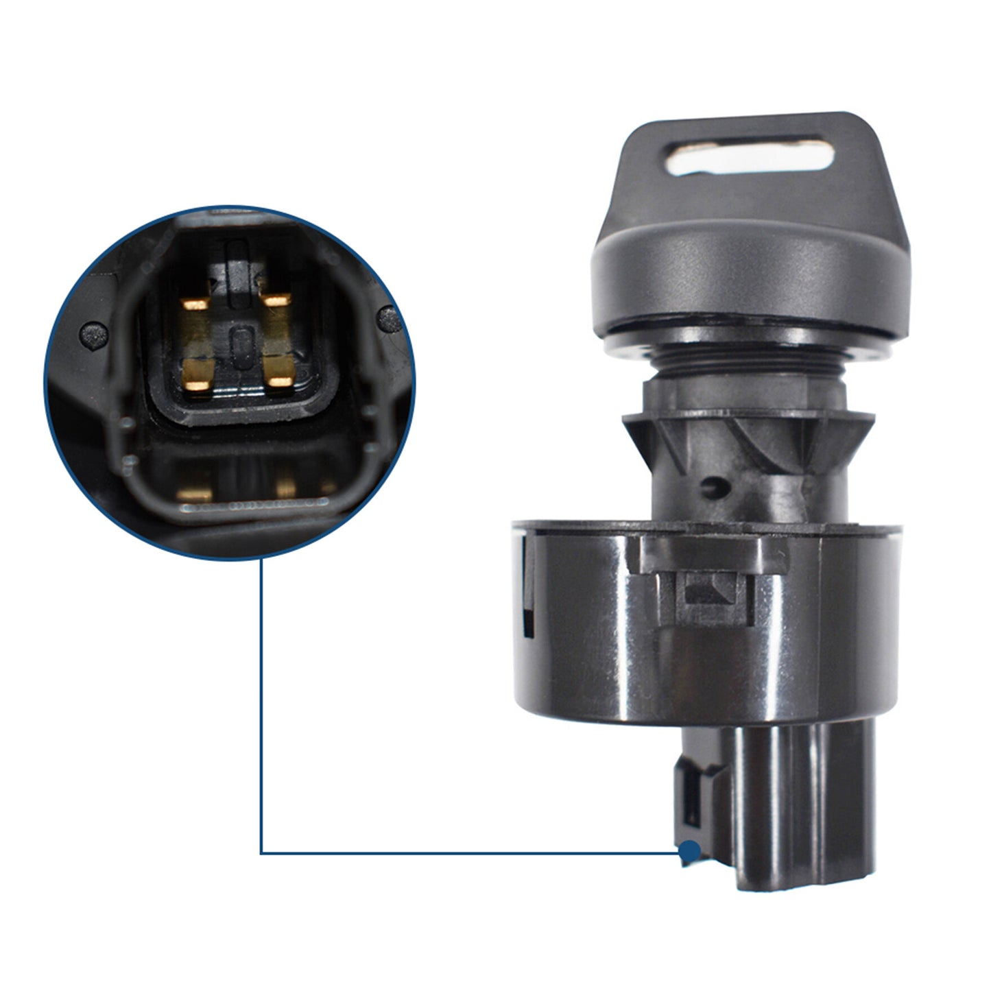 ALL-CARB Ignition Key Switch Replacement for Arctic Cat 400 500 550 650 700 1000 2008-2016 0430-090