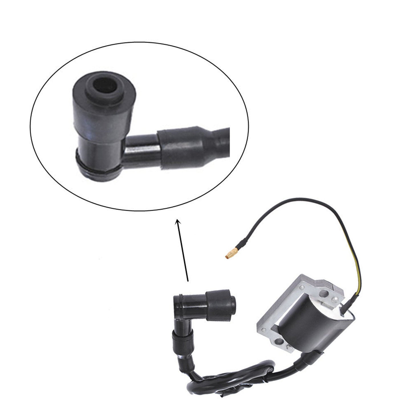 ALL-CARB Ignition Coil Replacement for Yamaha Golf Cart G1 J10 1976-1986