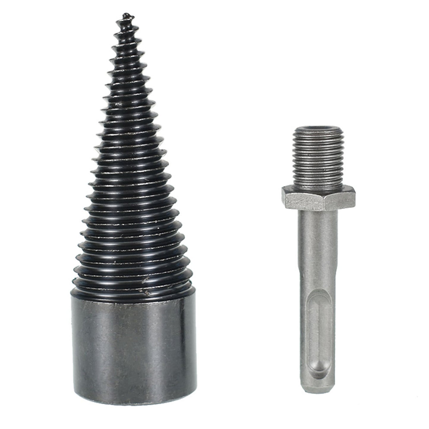 ALL-CARB Hex Shank Log Breaker Reamer Woodworking Tools for Electric Drill Machine Firewood Drill Bit Wood Splitter 32mm