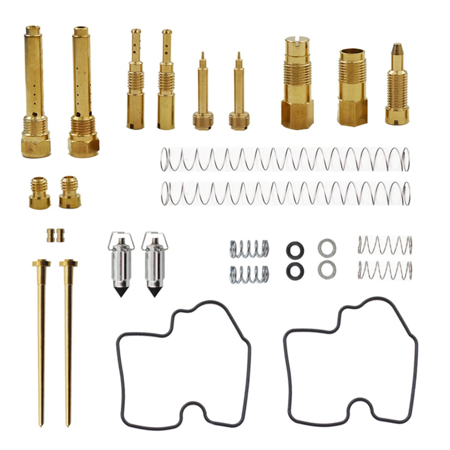 2 x Carb Carburetor Rebuild Repair Kits Fit for Kawasaki KVF750 Brute Force 2005 2006 2007