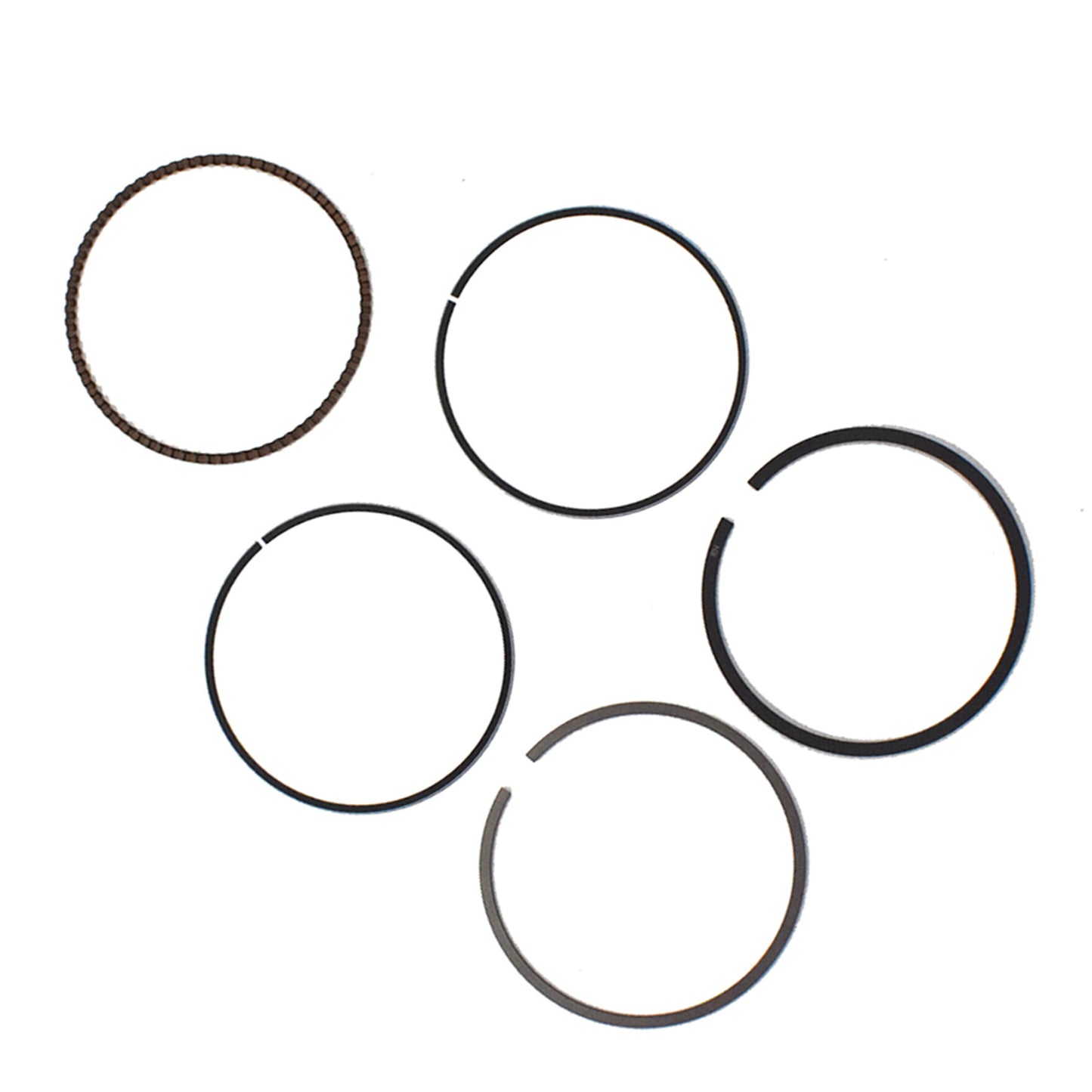 ALL-CARB Standard Bore Piston Rings Replacement for Honda Fourtrax 300 TRX300EX 74mm 2001-2009