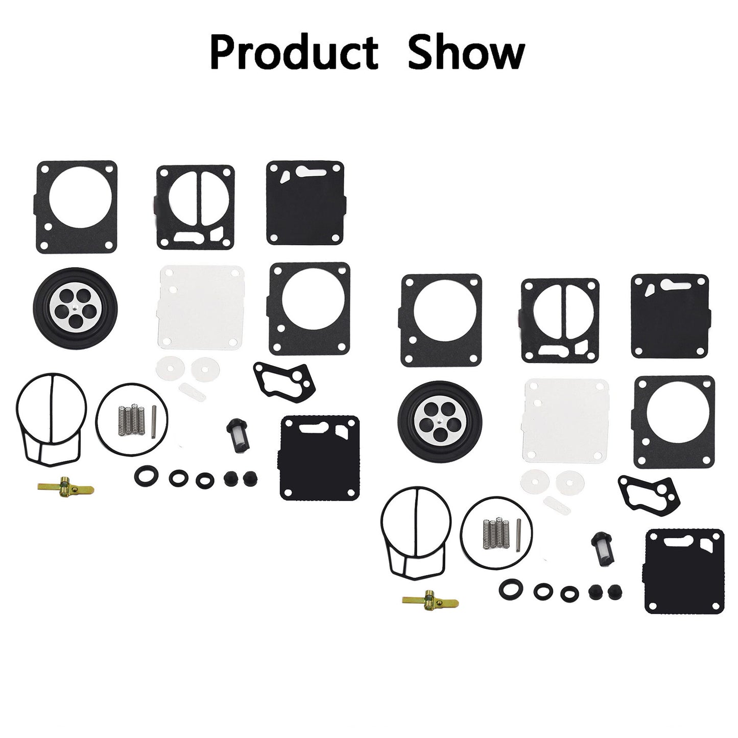 ALL-CARB 2 x Carb Carburetor Repair Kits Replacement for Yamaha VXR Wave Blaster Wave Raider XL700 XL760