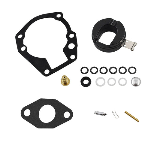 Carb Carburetor Rebuild Repair Kits with Float Fit for Johnson Evinrude 2/3/4 HP 398532 Sierra 18-7043