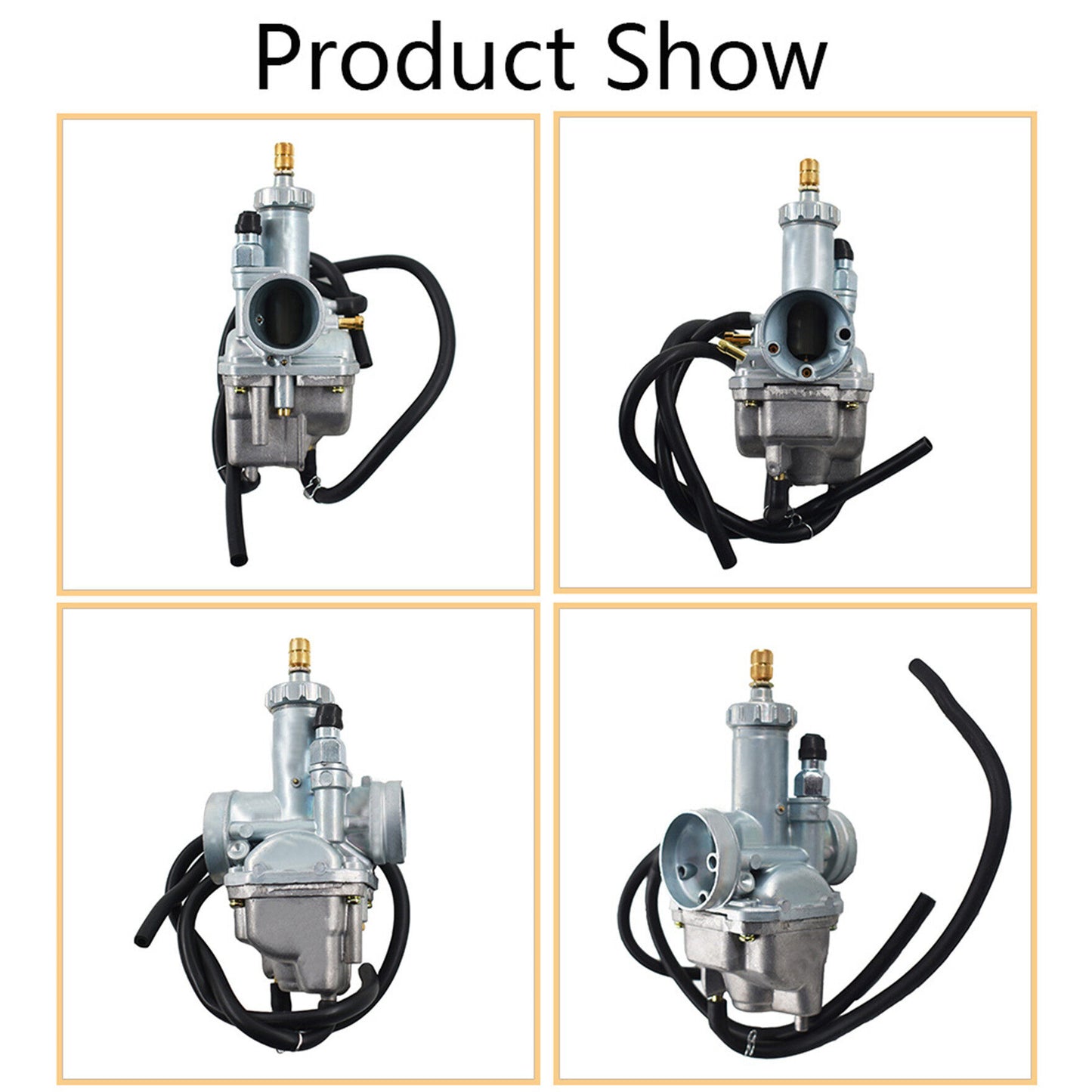 Carburetor Carb with Throttle Cable Fit for Kawasaki Bayou 220 1988-1998 Bayou 250 2003-2011