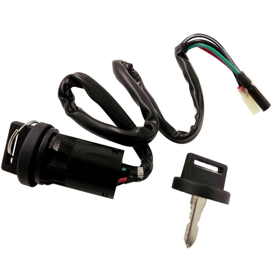 ALL-CARB Ignition Key Switch Replacement for Honda Trx250 1997-2001 / Trx250ex 2001-2005 / Trx250te 2002-2014 / Trx250tm 2002-2014 35100-HM8-000