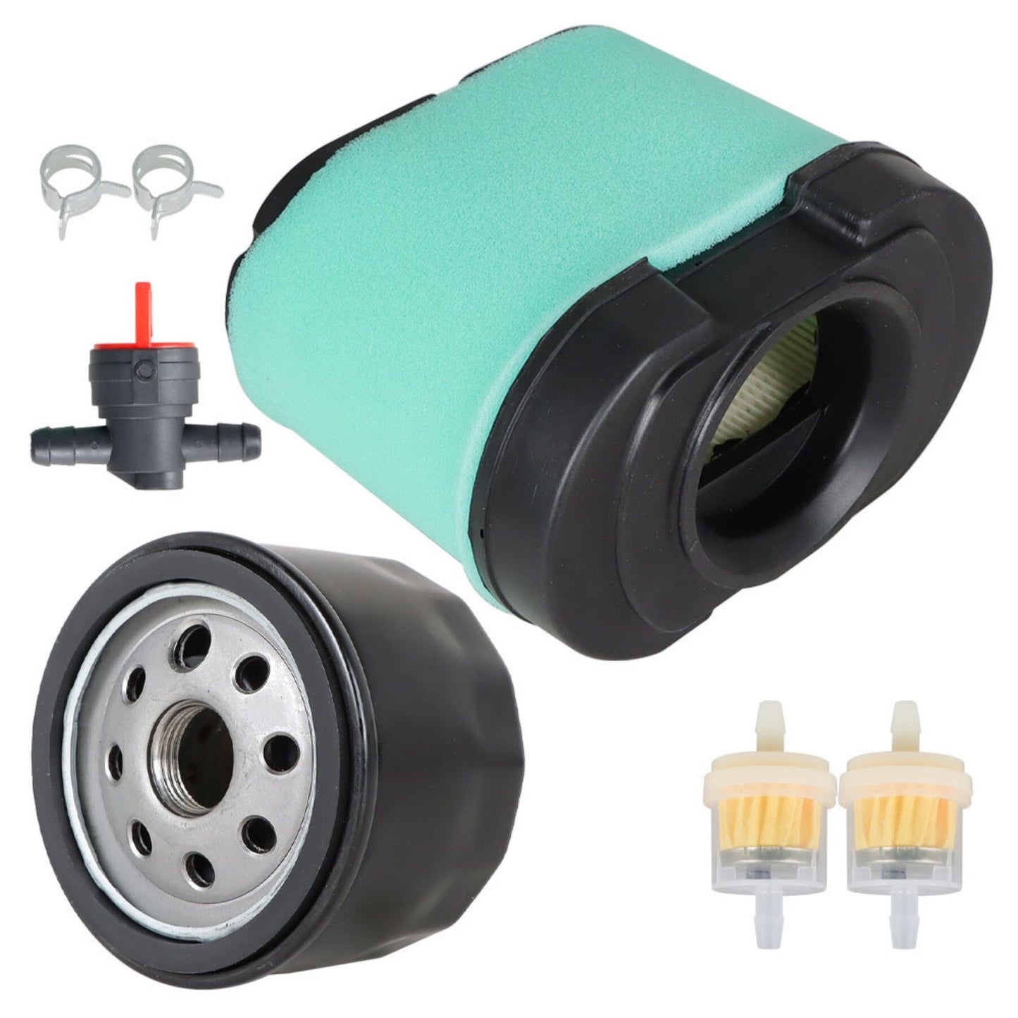 RZ4222F Air Filter Oil Filter Kit Replacement for RZ5422 MZ6128 R322T Engine