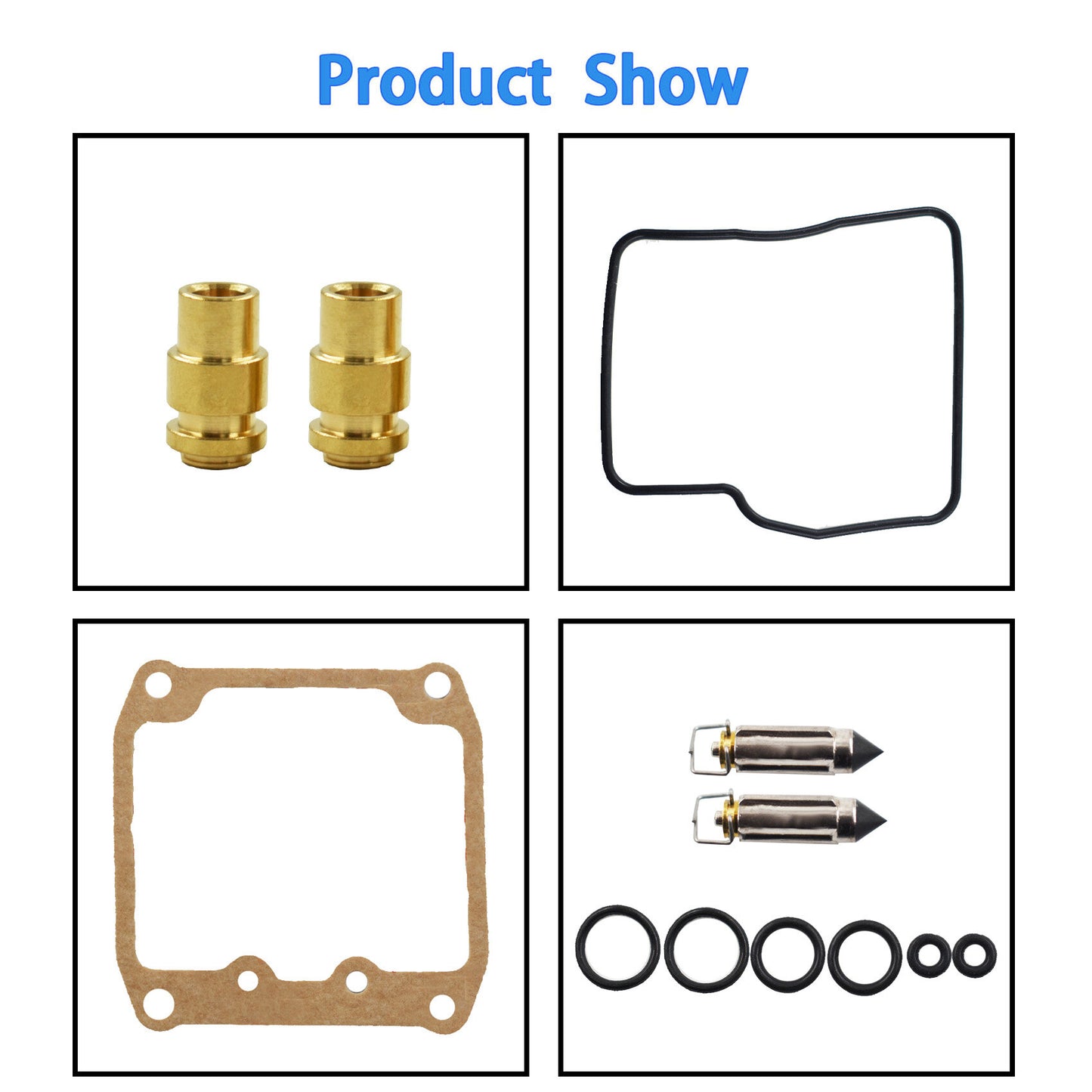2 Pcs Carb Carburetor Rebuild Repair Kits Fit for Suzuki vs vz 800 1400 vs1400 vs800