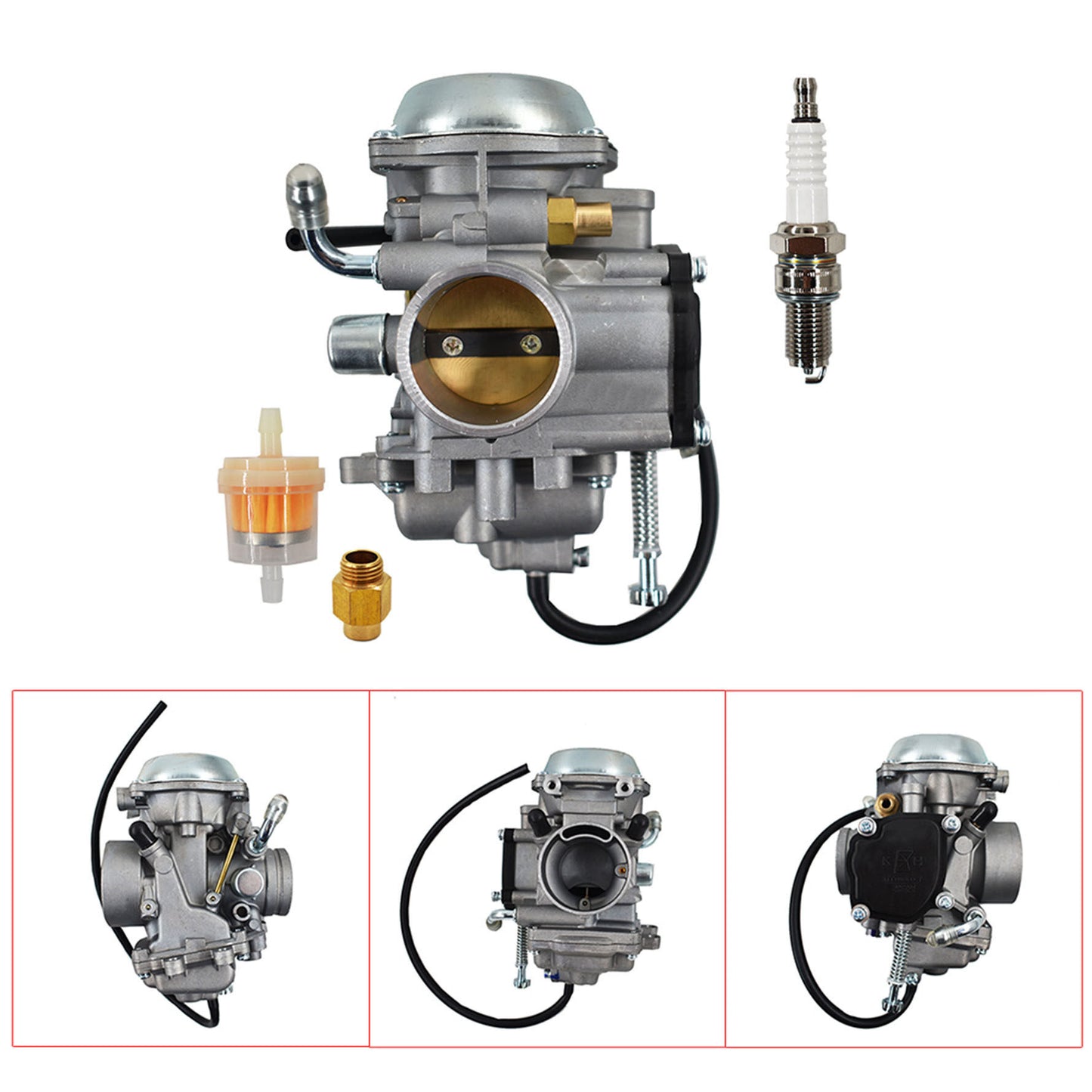 ALL-CARB The Carburetor Fits for Suzuki Quad Master 500 LTA500F 2000-2001