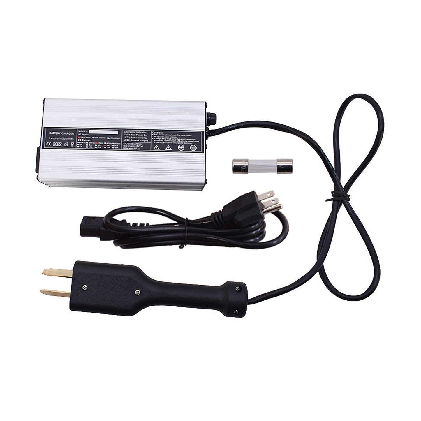 ALL-CARB 36 Volt 5 Amp Golf Cart Battery Charger with Crows Foot Plug Replacement for Yamaha DS EZGO TXT Club Car Golf Cart