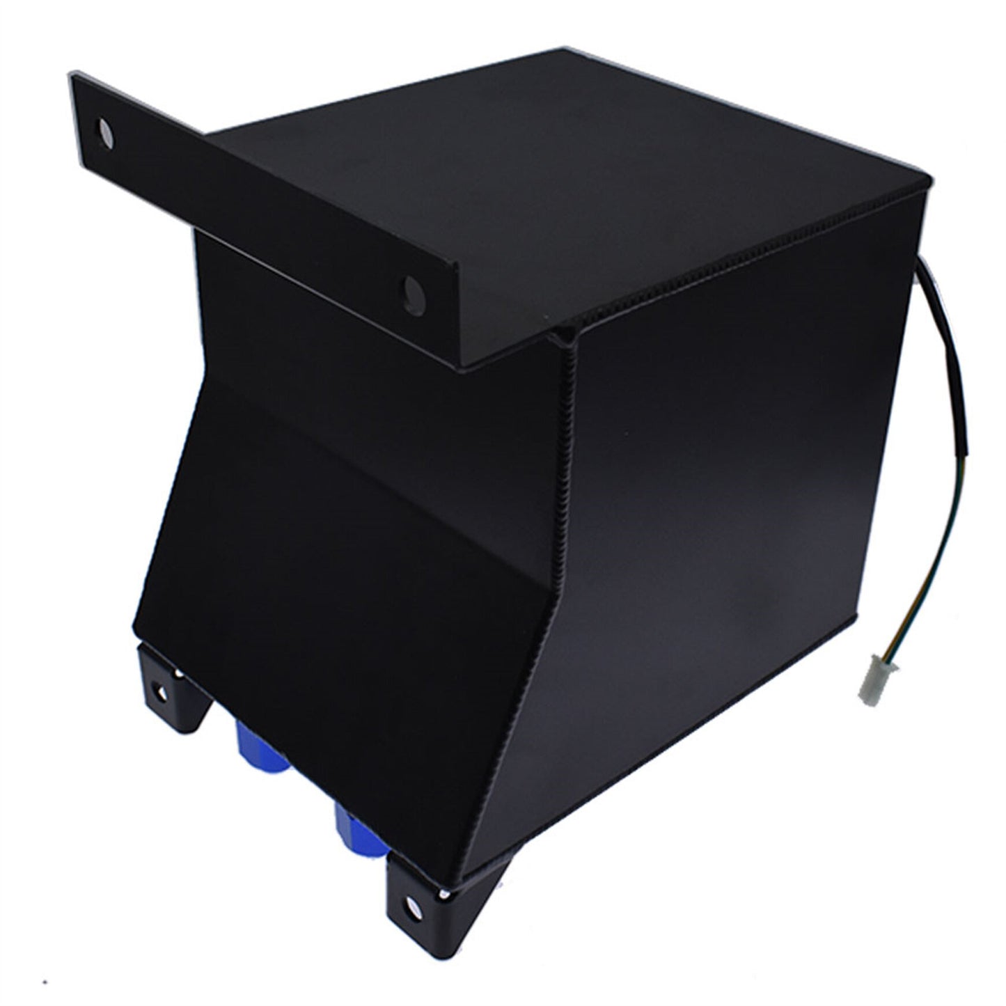2.5 Gallon Aluminum Black Fuel Tank Racing Fuel Cell Tank Drifting Fuel Cell Tank with Level Sender 9.4L