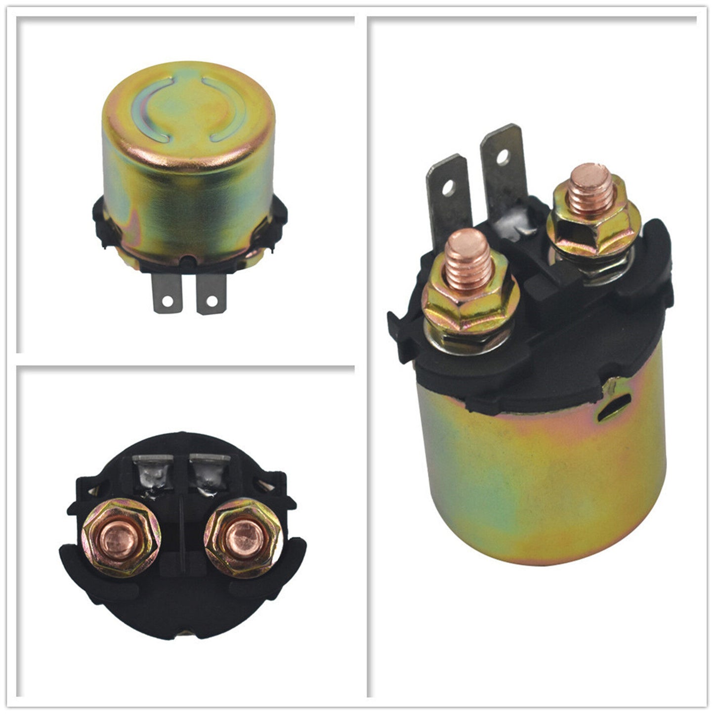 ALL-CARB Solenoid Relay Starter Replacement for Kawasaki Bayou 300 KLF300C 4x4 1989-2002 / Kawasaki Bayou 300 KLF300B 1992-2001