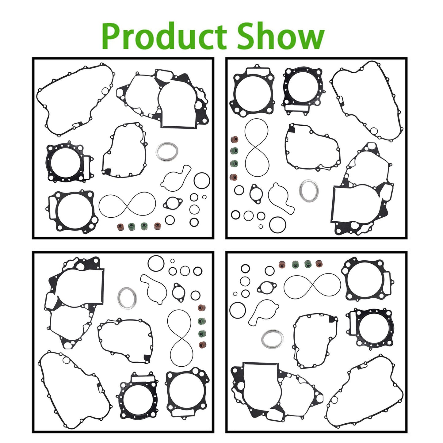 ALL-CARB Gasket Kit Top Bottom End Engine Set Replacement for Honda CRF450R 2002-2008