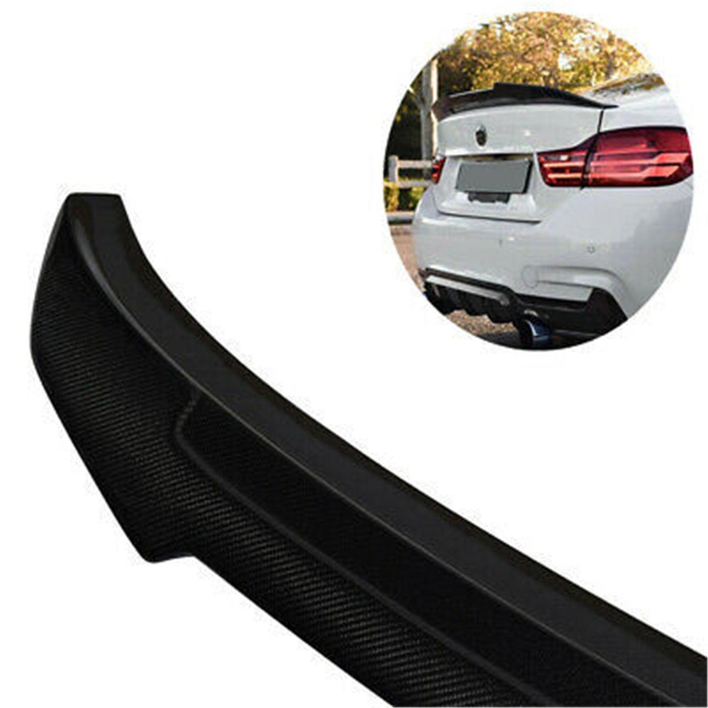 ALL-CARB Trunk Wing Spoiler Replacement for 2014 2015 2016 2017 2018 2019 2020 F32 428 430 435 440 Coupe