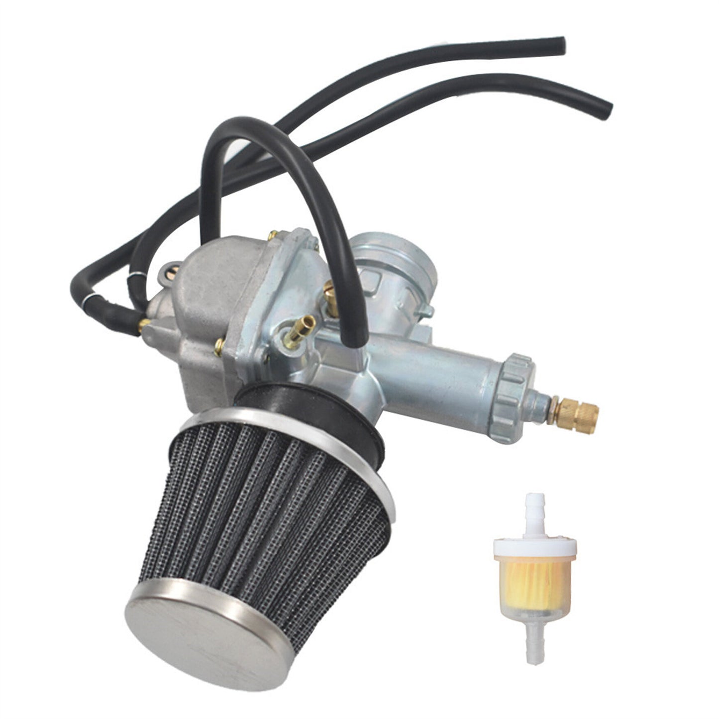 Carburetor & Air Filter Fit For Kawasaki Bayou 250 KLF250A Bayou 220 KLF220A Carb