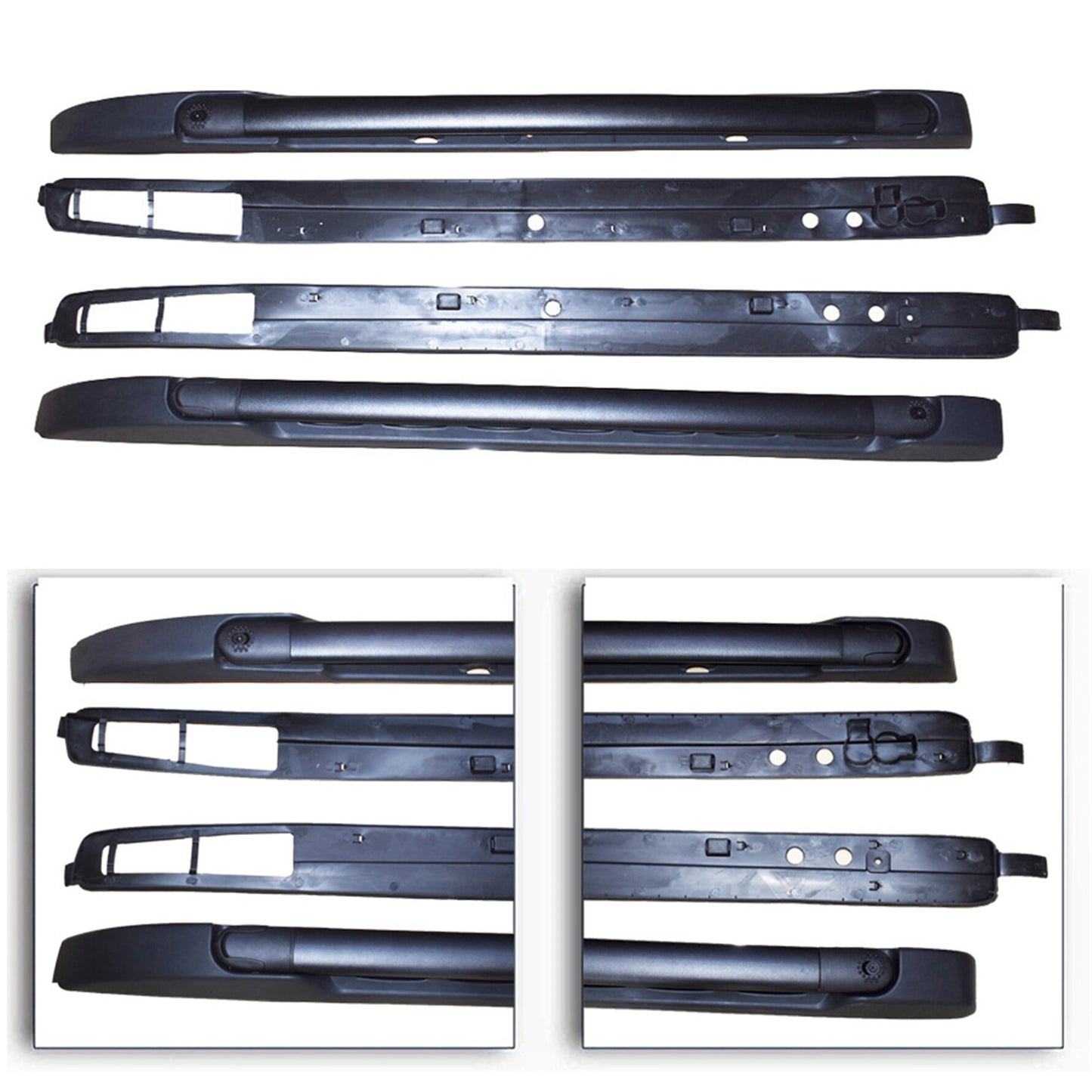 ALL-CARB Roof Rack Top Cross Bar Luggage Set Replacement for 2005-2018 Tacoma TRD PRO Double
