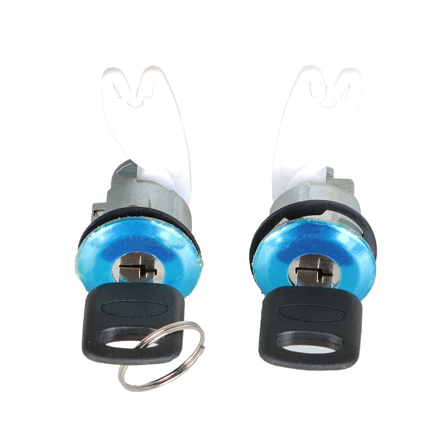 ALL-CARB F87Z7821990BA Door Lock Cylinder and Keys Set Replacement for Ford Mercury Mazda Truck SUV