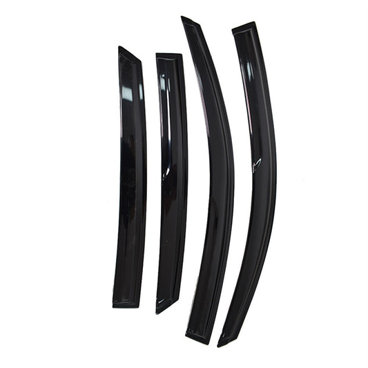 ALL-CARB Window Vent Visors Shade Sun Rain Wind Guards Deflectors Cover Acrylic Replacement for Honda Civic Sedan 2016-2020 Outside 4 Pieces Black