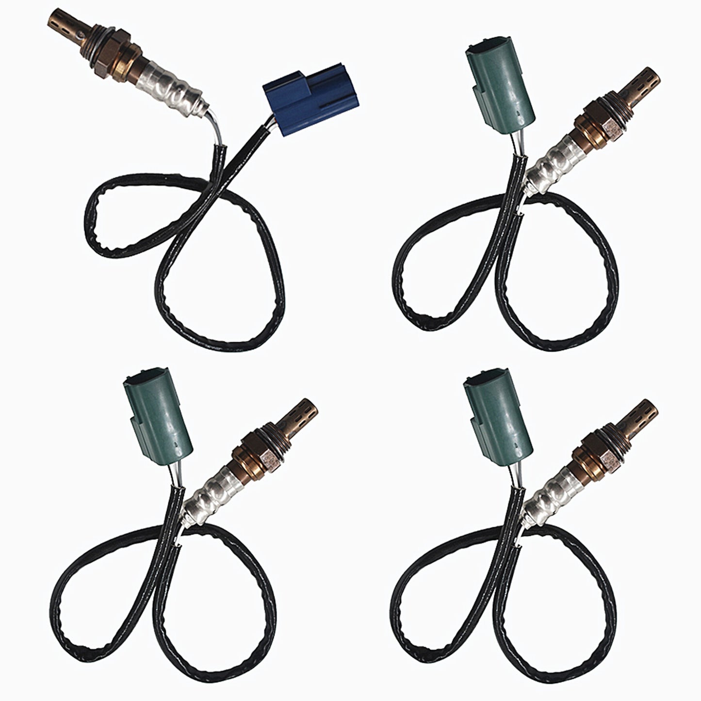 ALL-CARB 4Pcs Air Fuel Ratio Sensor Replacement for 2003-2006 Infiniti FX35 Nissan 350Z 2Upstream and 2Downstream 3.5L 4.5L 13675 SG1306