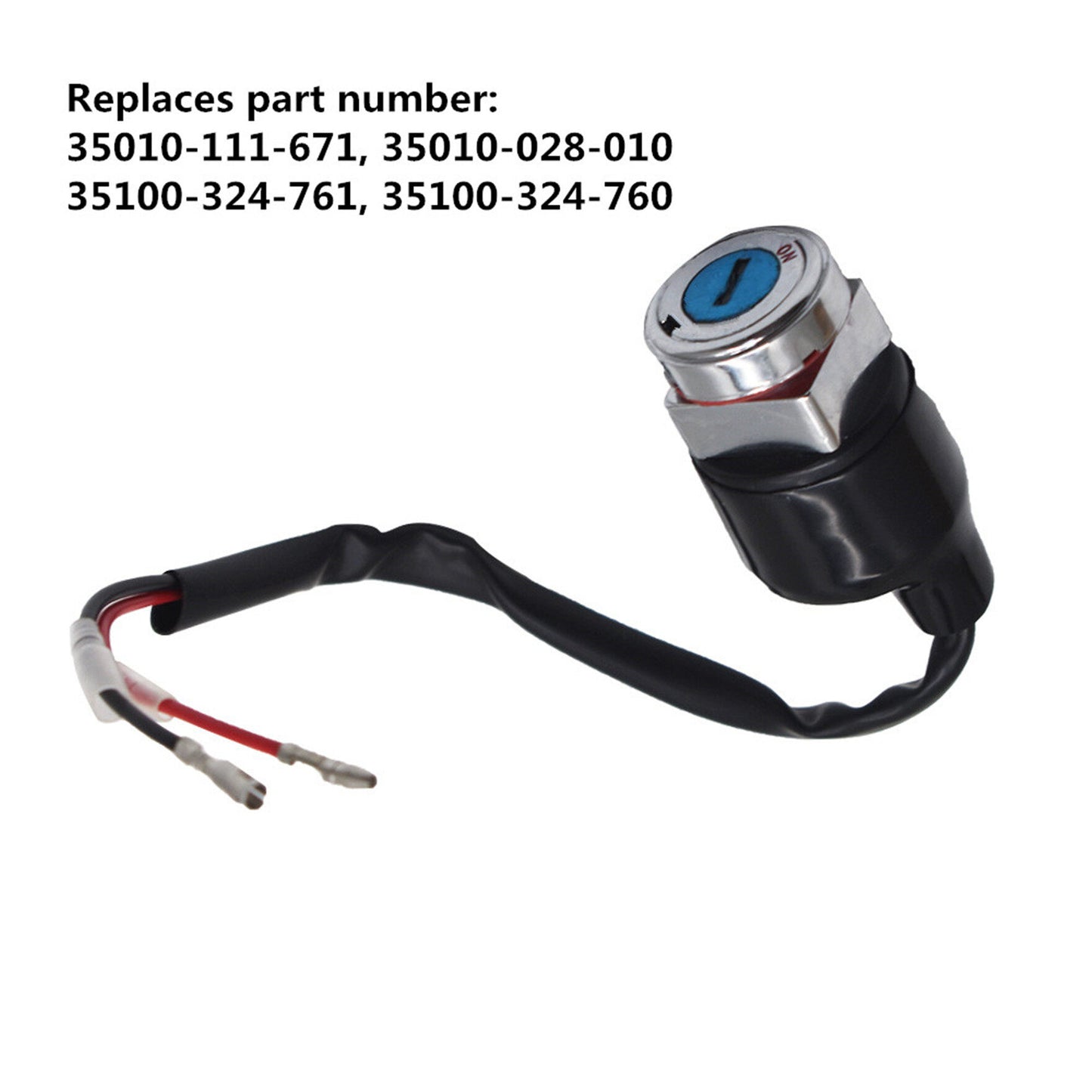 ALL-CARB Ignition Switch With Keys 35010-111-671 Replacement for Honda CB100 125S CL70 90 100 100S 125S CT90 S90 SL100 125