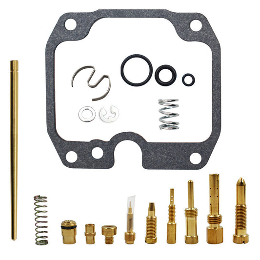 Carb Carburetor Repair Rebuild Kit Fits for Kawasaki Bayou 250 KLF250 ATV 2003-2006