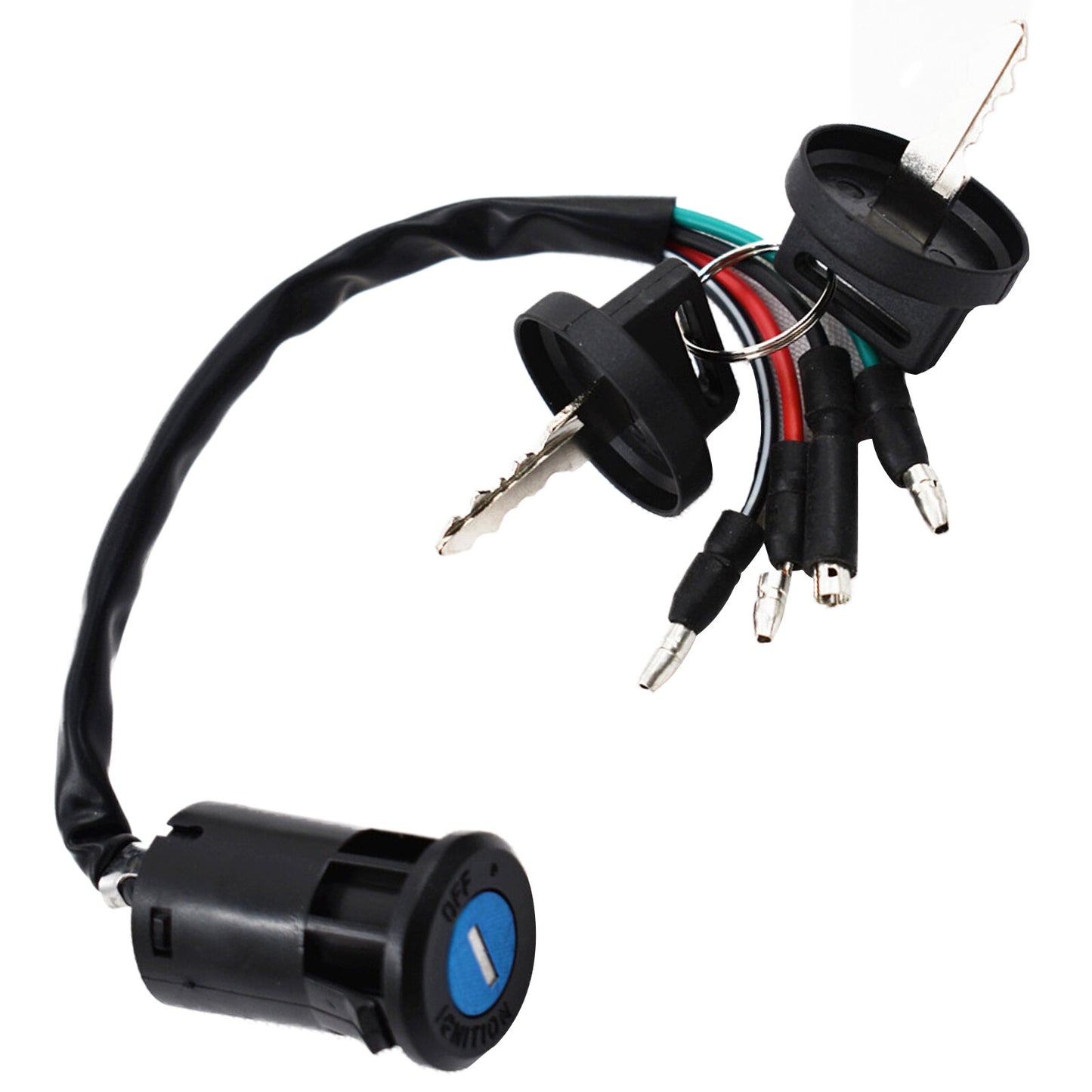 ALL-CARB Ignition Key Switch Replacement For Honda TRX200 SX Fourtrax 1986-1987 35100-HB3-020