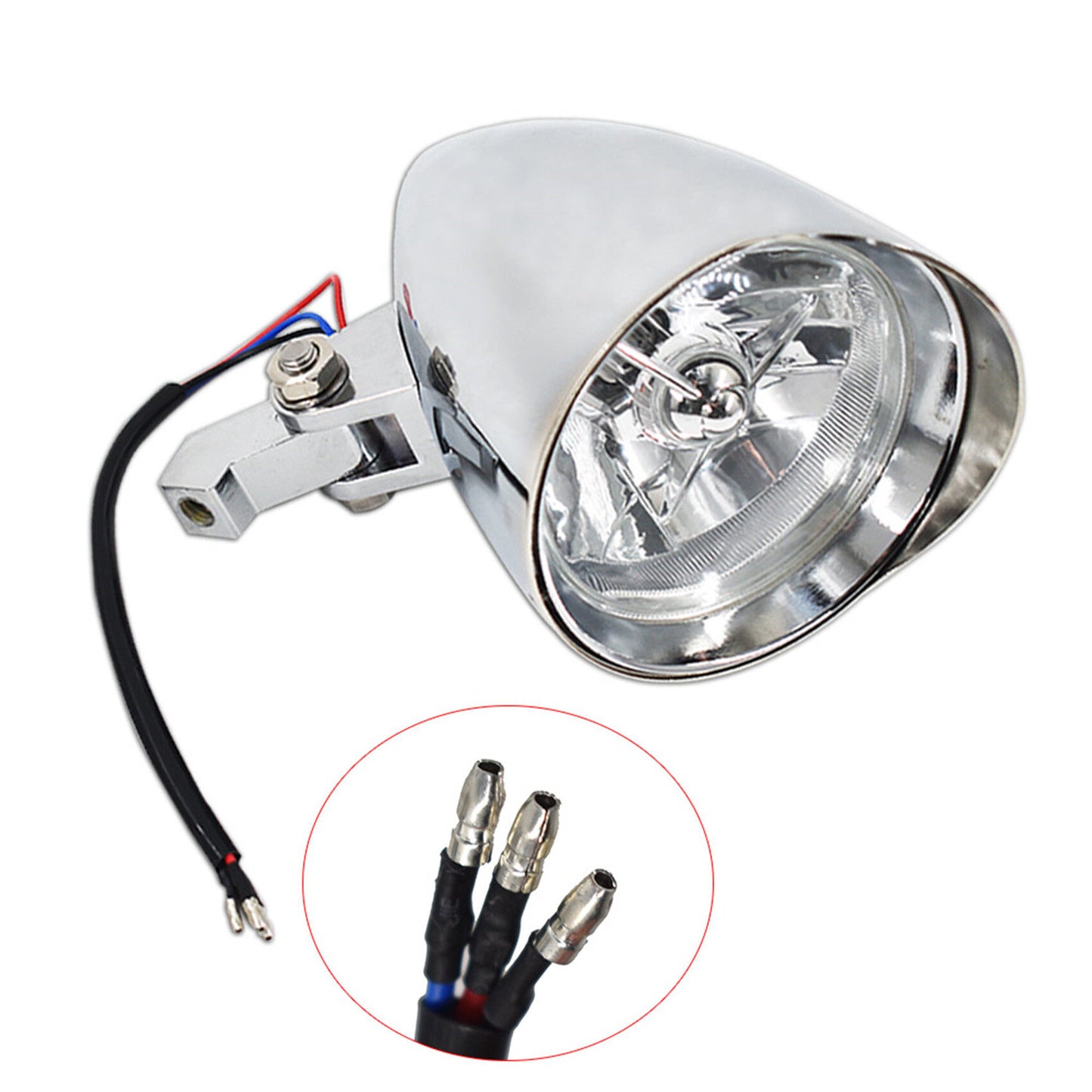 ALL-CARB Motorcycle Headlight Lamp Replacement for XL Softail FXR FXST Chopper