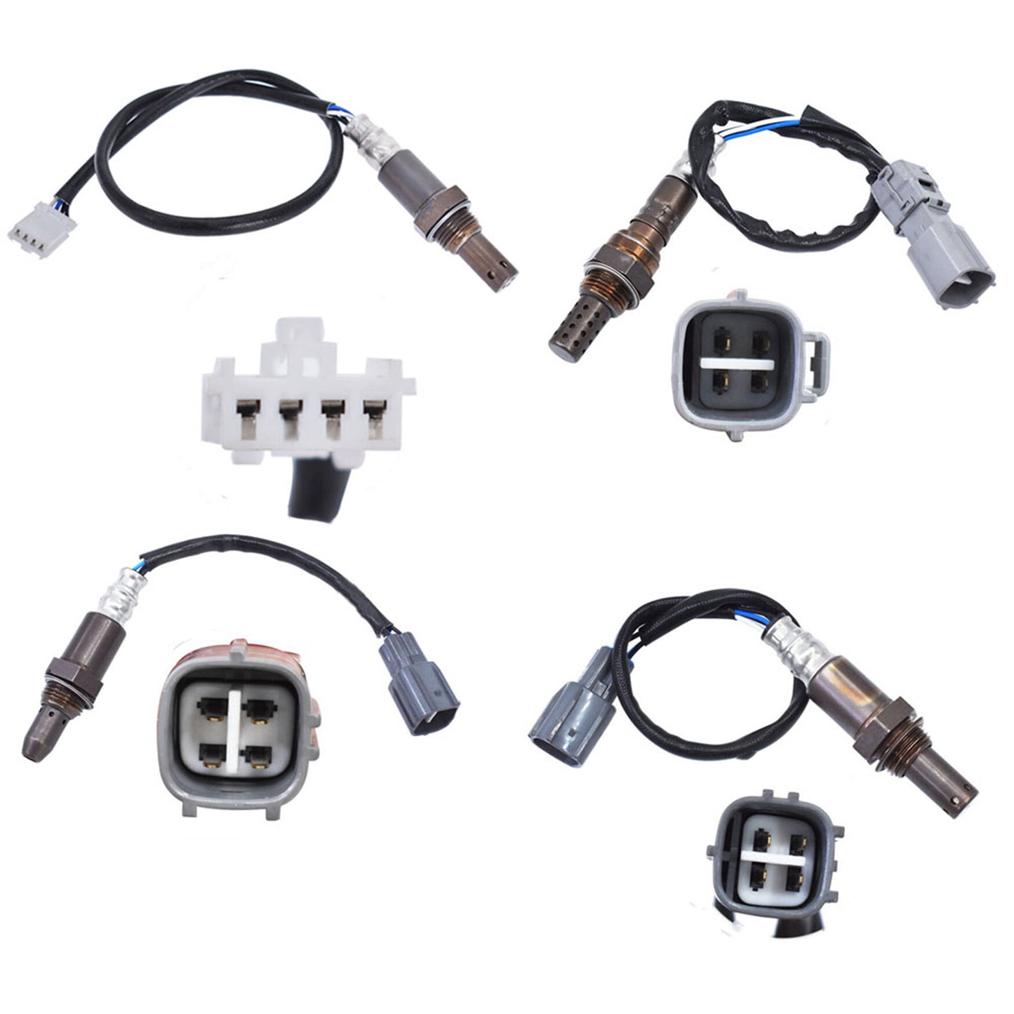 ALL-CARB 4PCS Air Fuel Ratio Sensor 9467-48050 89465-08040 Replacement for 2004-2006 Toyota Sienna 3.3L
