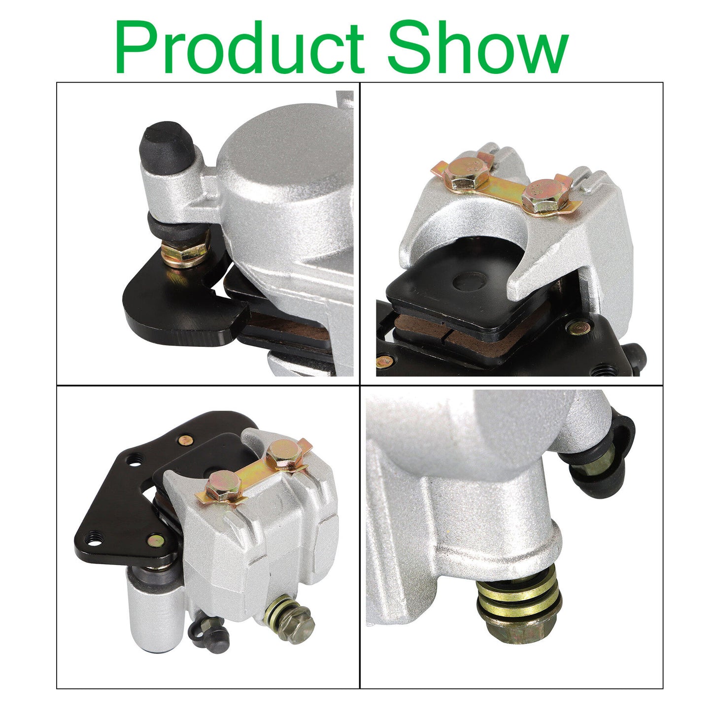 ALL-CARB Front Left Right Brake Calipers Replacement for Kawasaki Prairie 360 W/Pads 2003-2013