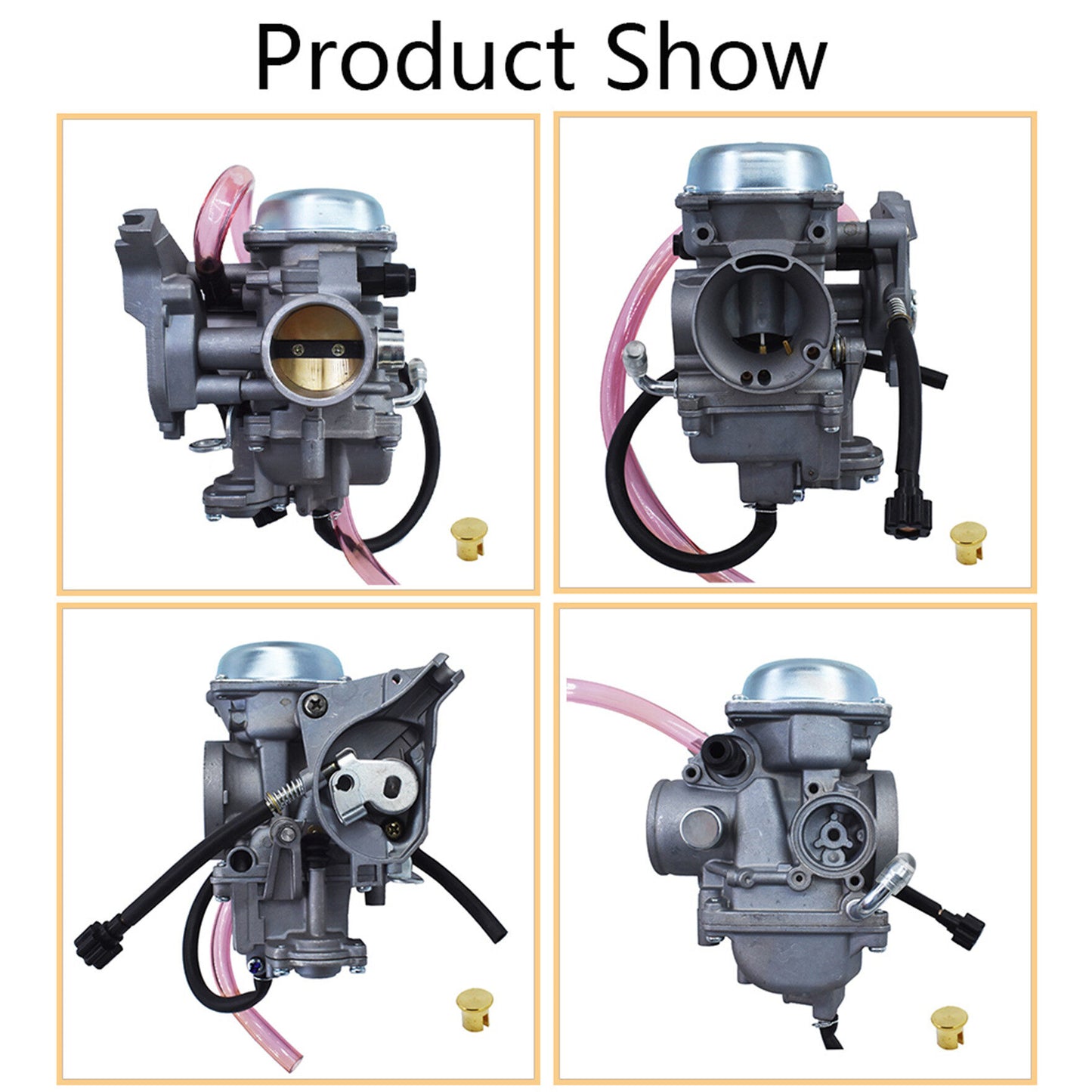 Carburetor Carb 0470-458 0470-504 Replacement for Arctic Cat Carb Cvk 36 2003 / Arctic Cat 400 Automatic & Manual Carb 2004