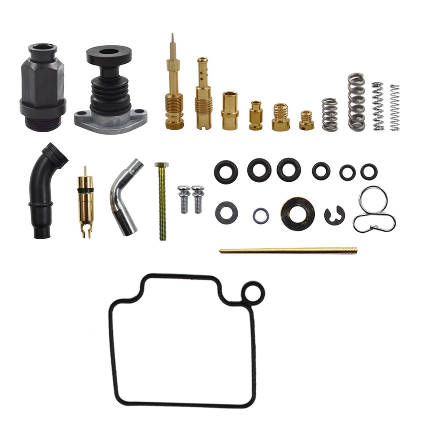 ALL-CARB Carburetor & Primer & Choke Rebuild Kit Replacement for Honda Foreman 450 TRX450FE TRX450FM TRX450ES TRX450S 1998-2004