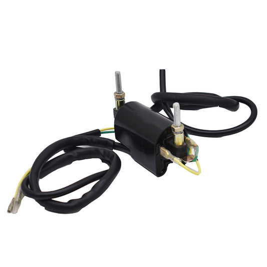 ALL-CARB Dual Lead Wire Ignition Coil 12Volts Replacement for Honda Kawasaki Yamaha Suzuki CA CB CM KZ XS GS 750 400 450 175 21121-1174