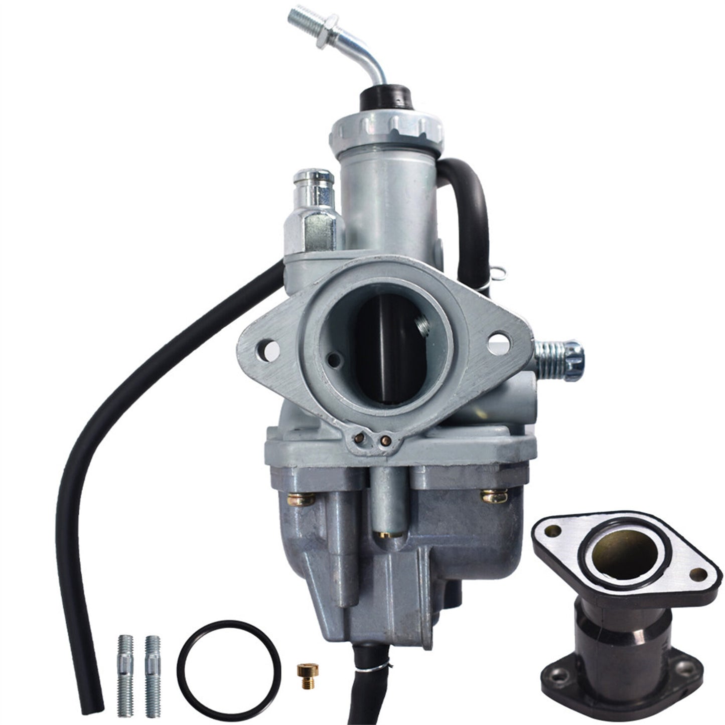 Carburetor with Intake Boot Replacement for Yamaha Timberwolf 250 1992-2000