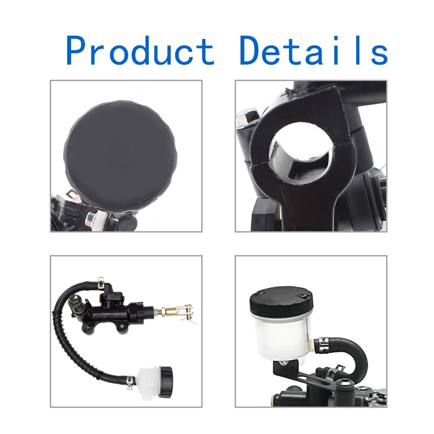 ALL-CARB Front Brake Master Cylinder Levers Pump (Right Side) 7/8 Brake Master Cylinder Replacement for Suzuki GSX GSX-R SFV SV 1981-2020