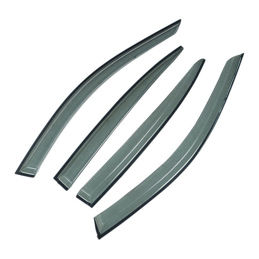 ALL-CARB Window Vent Visors Shade Sun Rain Wind Guards Deflectors Cover Acrylic Replacement for Infiniti Q50 All Models 2014-2022 Outside 4 Pieces Smoke