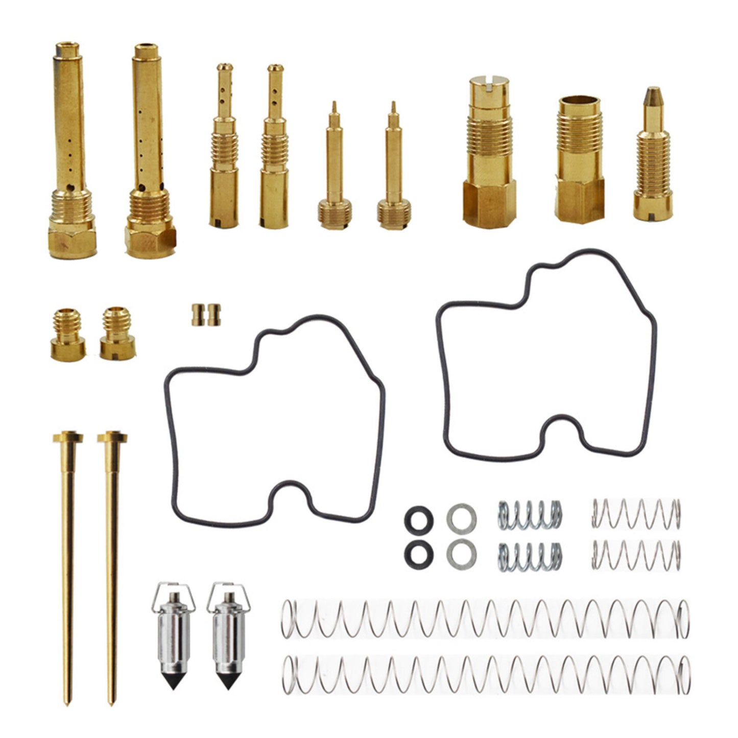 2 x Carb Carburetor Rebuild Repair Kits Fit for Kawasaki KVF750 Brute Force 2005 2006 2007