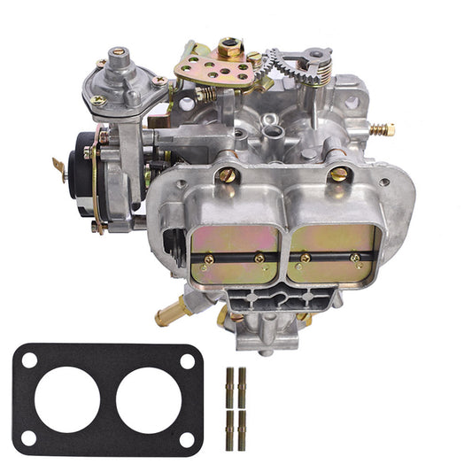 ALL-CARB Universal Carburetor 38x38 2 Barrel Replacement for Fiat Renault Ford VW Bmw 4C for 428 Weber Type