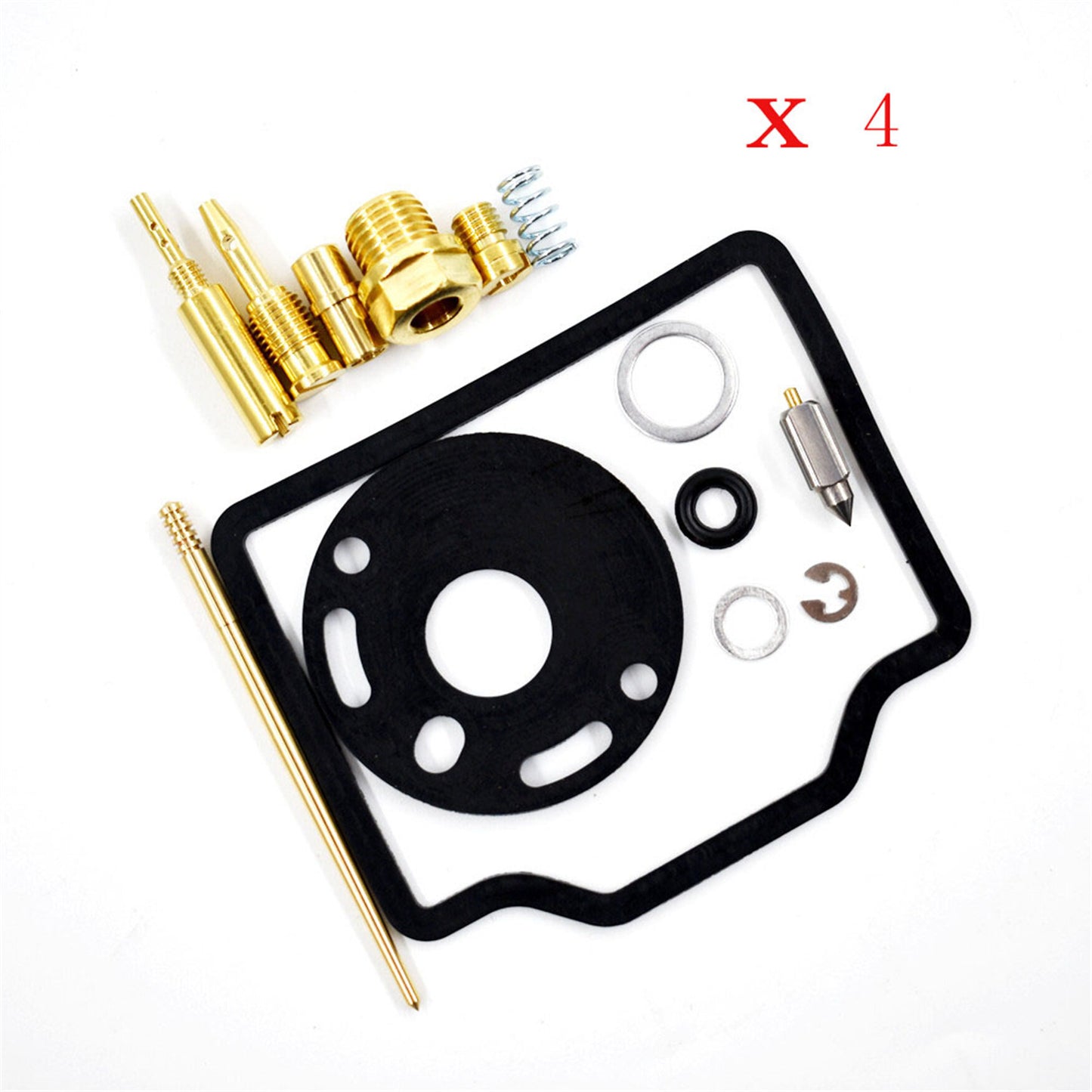 4X Carburetor Carb Rebuild Kit Repair Gasket Jet Fit for Honda CB750 CB 750 K1-K6