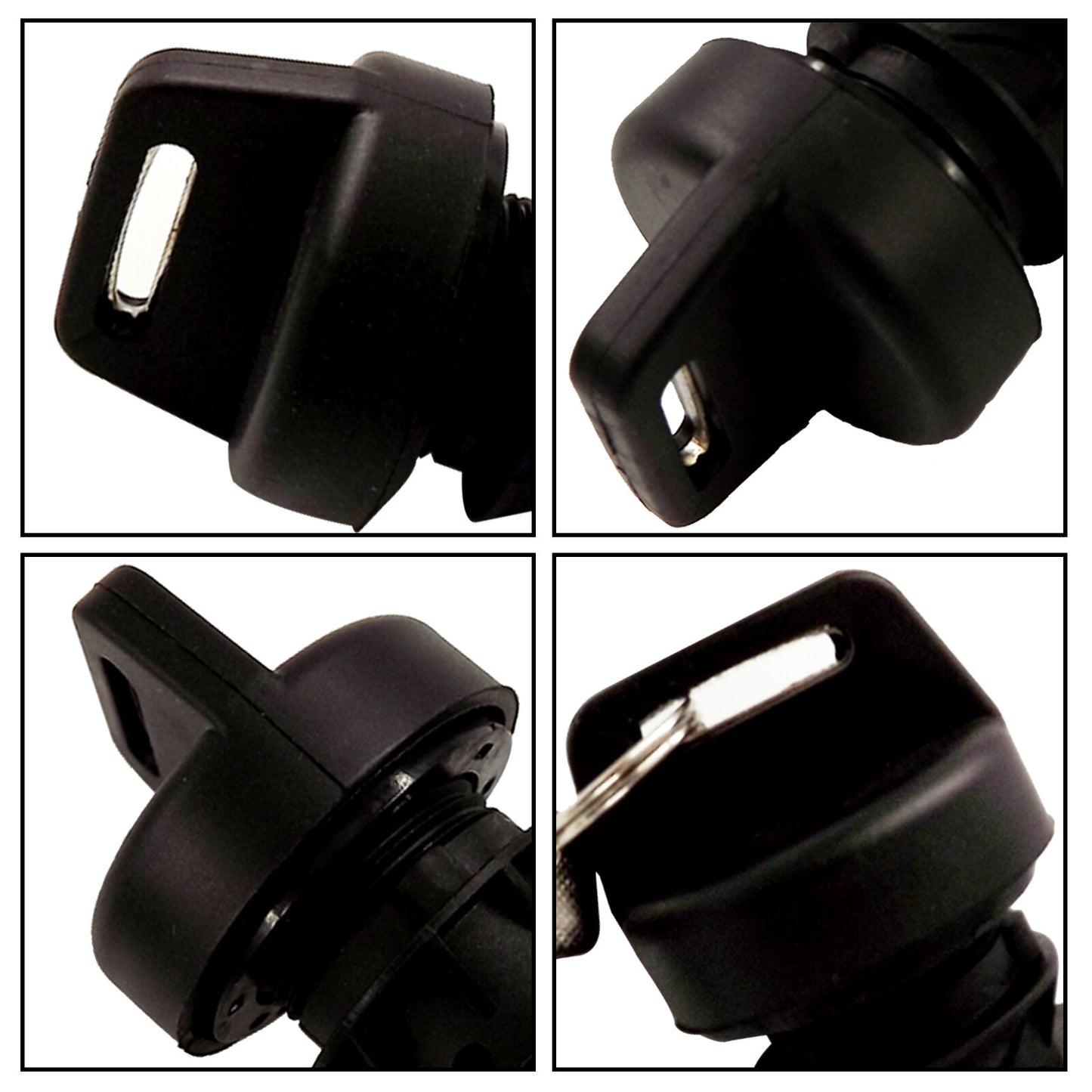 ALL-CARB Ignition Switch with Key Replacement for Yamaha Rhino 700 2008-2009 Yamaha Rhino 450 2006-2009 Yamaha Rhino 660 2004-2007 5UG-H2510-00-00