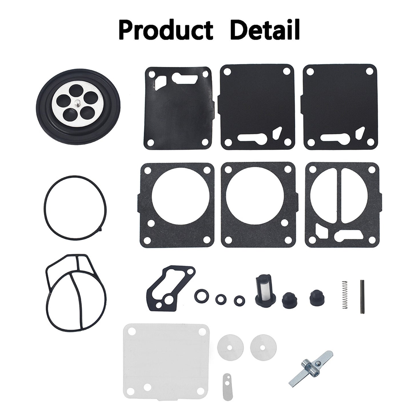 2pcs Carburetor Rebuild Kits Replacement for Yamaha Polaris Seadoo 650 717 720 787 800 SP GS GTX HX XP SP Carb
