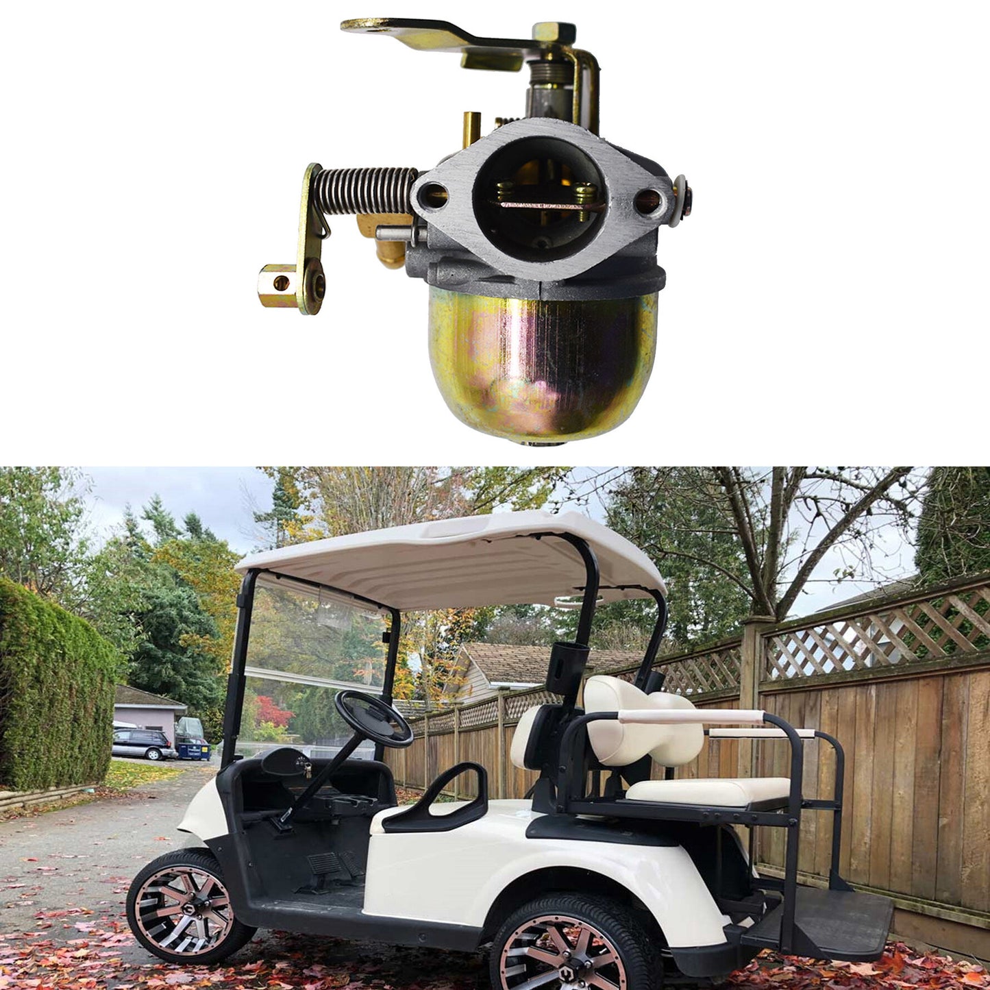 Carburetor Carb Replacement for Golf Cart Car 2-Stroke EZGO Engine Marathon 23932-G1 1989 1990 1991 1992 1993