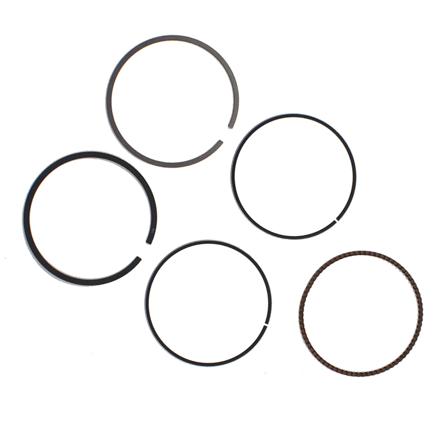 ALL-CARB Standard Bore Piston Rings Replacement for Honda Fourtrax 300 TRX300EX 74mm 2001-2009