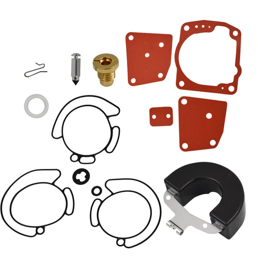 2 x Carburetor Carb Repair Rebuild Kits Fit for Johnson Evinrude V4 V6 90 100 115 150 175 HP 438996